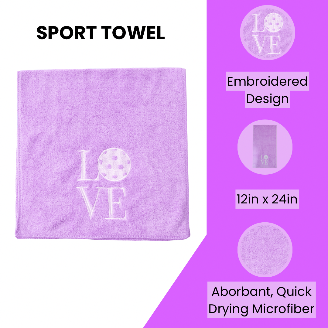 Pickler Purple Pickleball Fan Pack