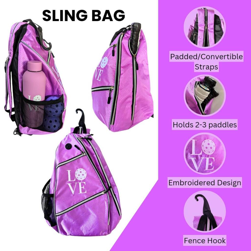Pickler Purple Pickleball Fan Pack