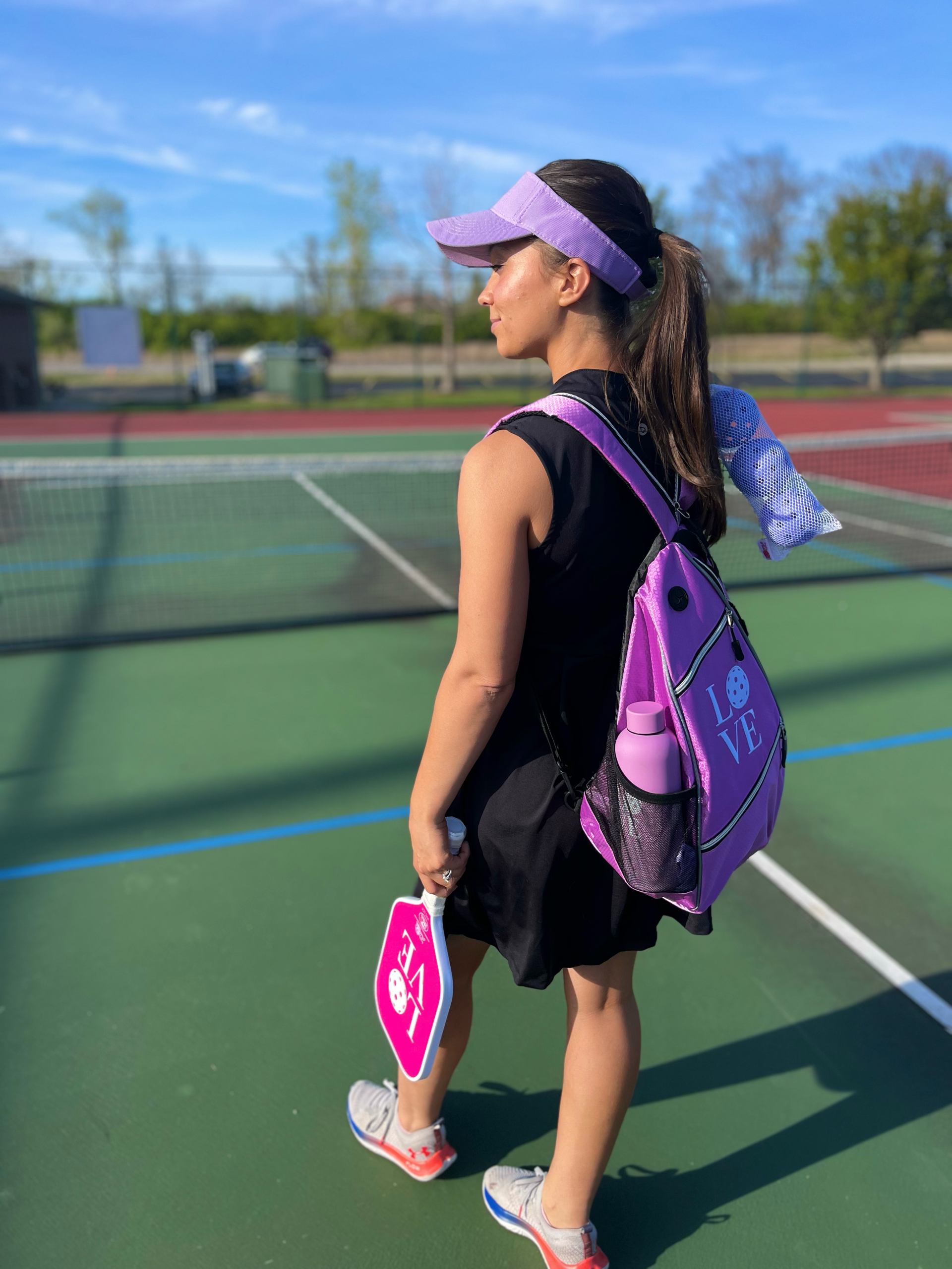 Pickler Purple Pickleball Fan Pack