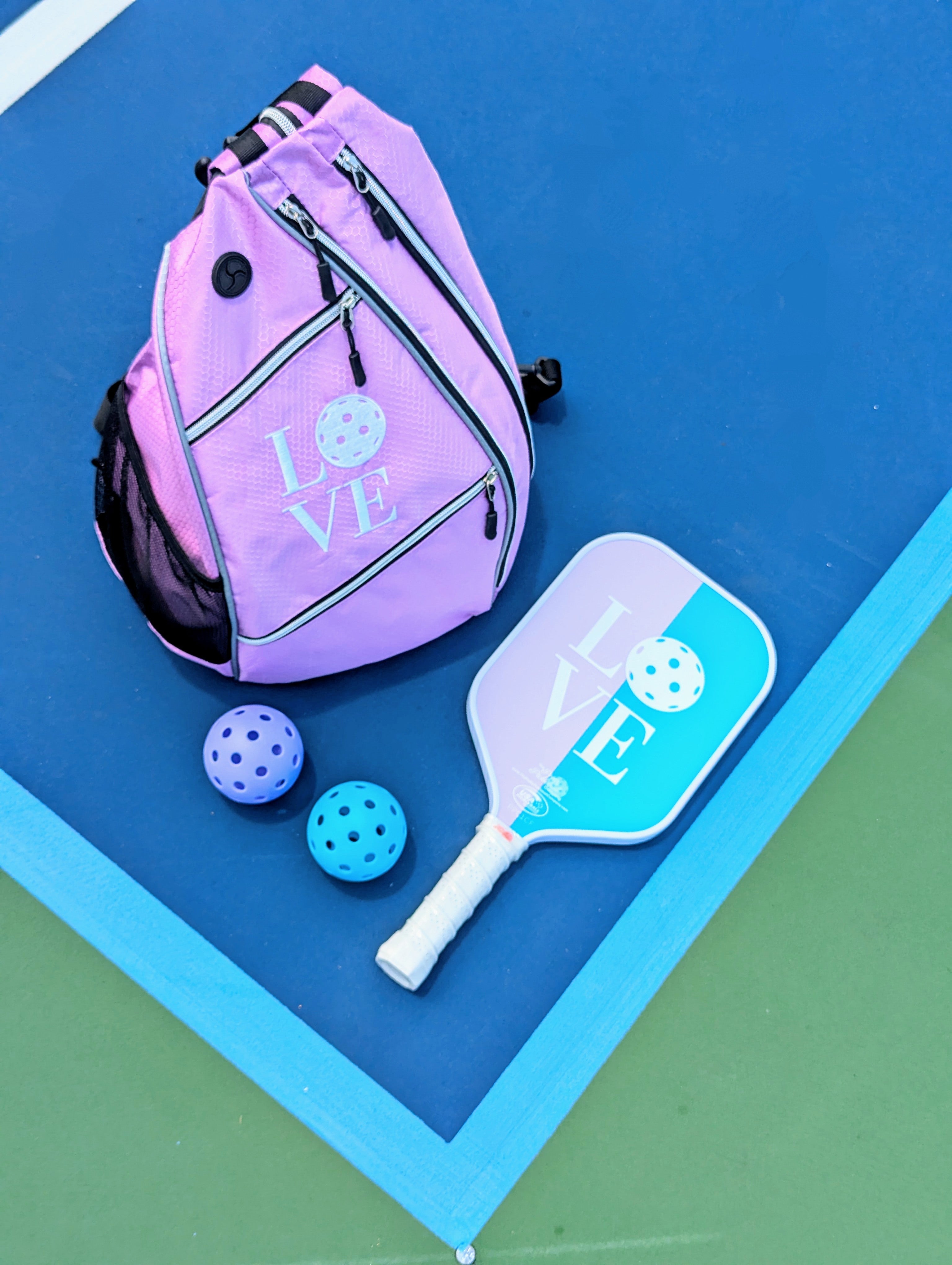 LOVE Pickleball 40 Hole Outdoor Pickleballs