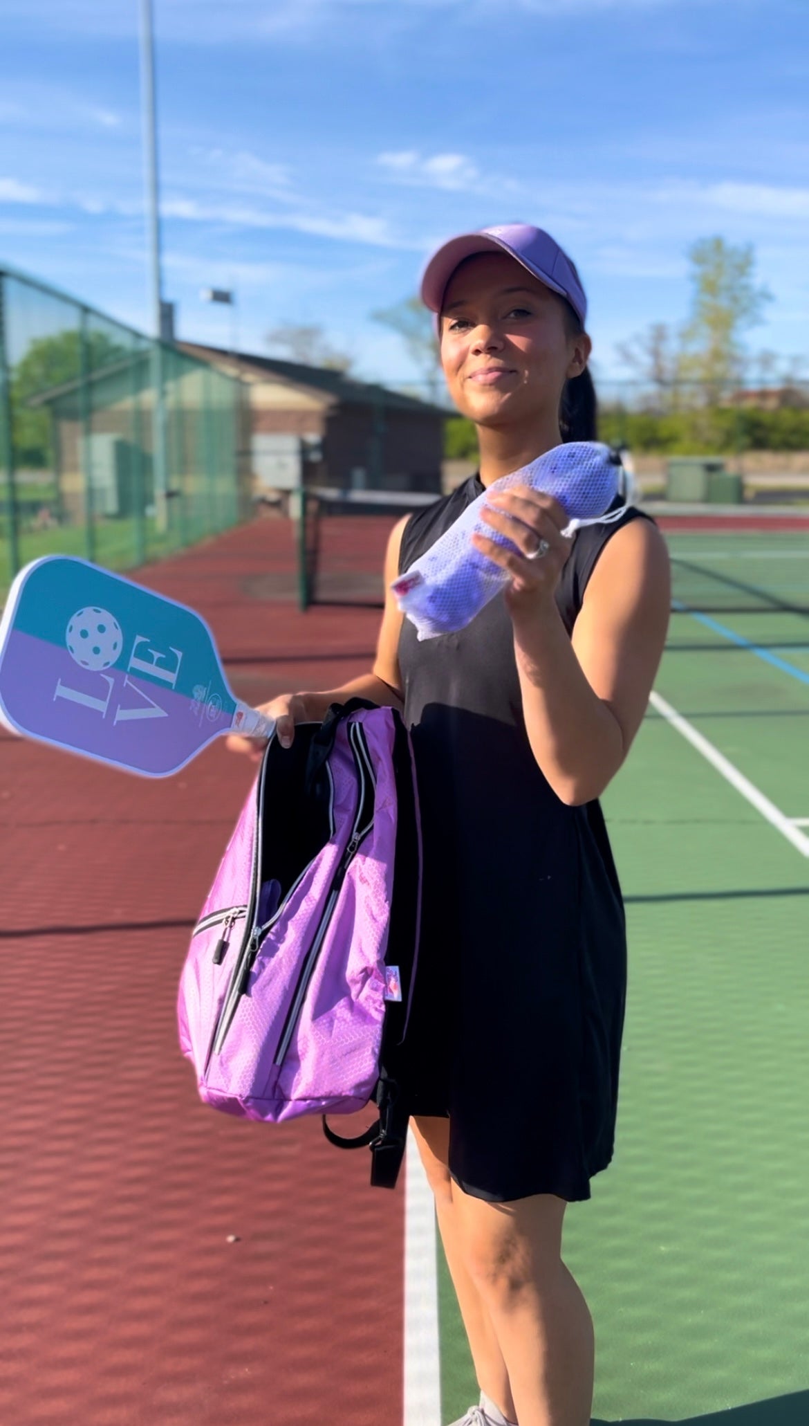 Pickler Purple Pickleball Fan Pack
