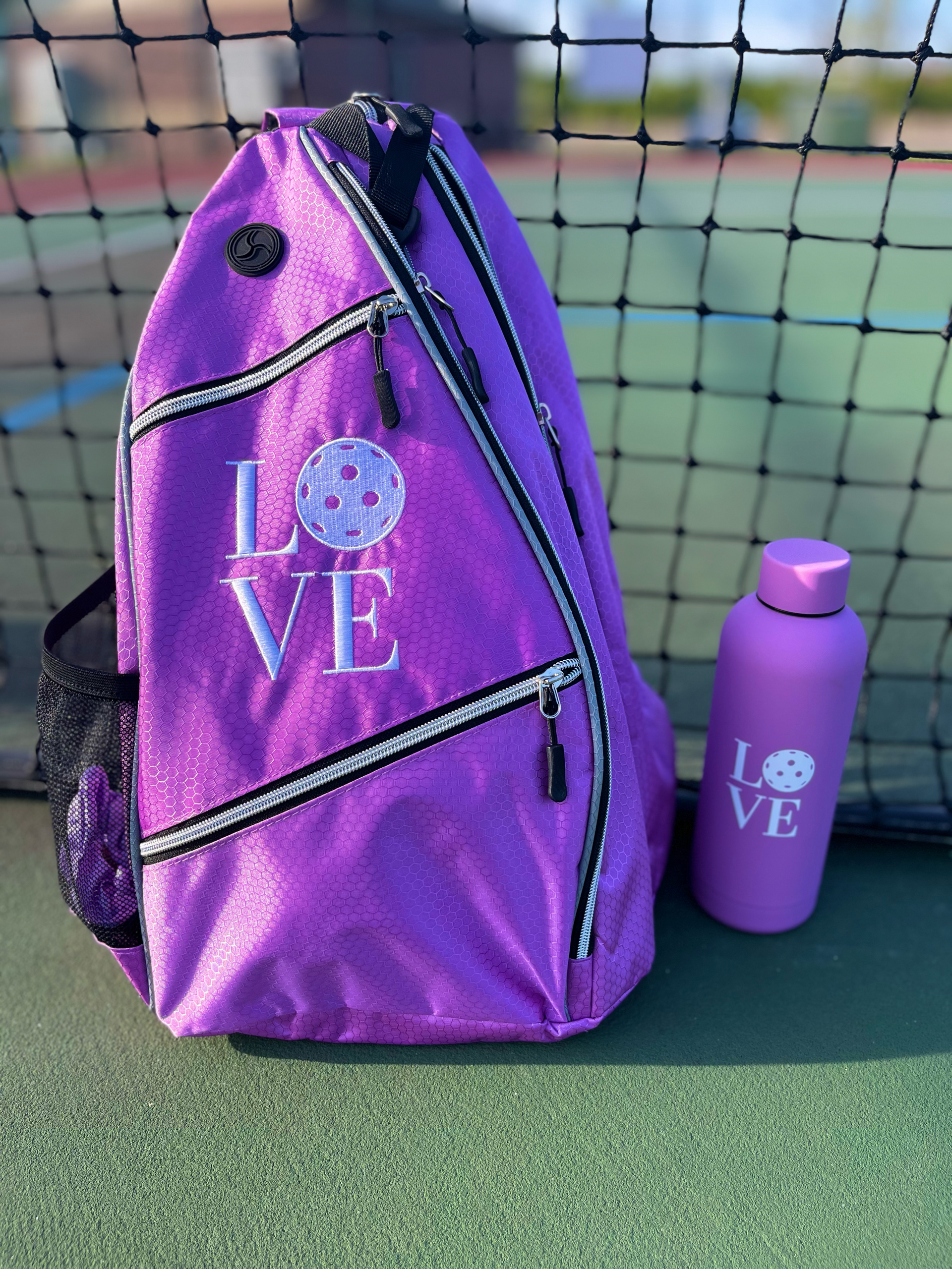 Pickler Purple Pickleball Fan Pack